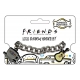 Friends - Bracelet Charm avec pendentifs Limited Edition