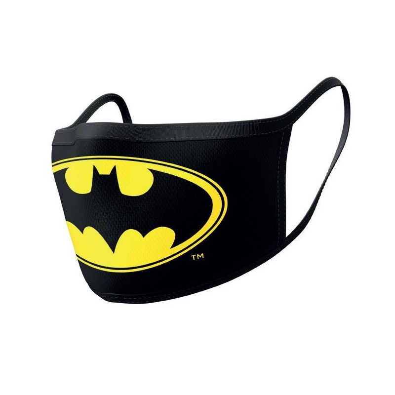 Batman - Pack 2 Masques en tissu Logo