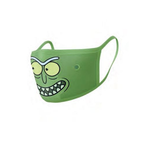 Rick et Morty - Pack 2 Masques en tissu Pickle Rick