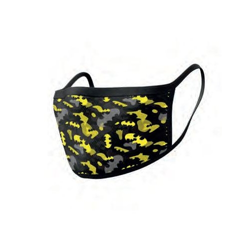 Batman - Pack 2 Masques en tissu Camo Yellow