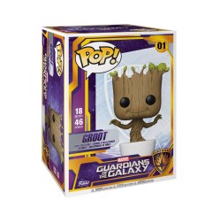 Gardiens de la Galaxie, Les - Guardians of the Galaxy Figurine POP! Marvel Vinyl Super Sized Dancing Groot 46 cm