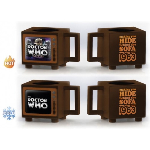 Doctor Who - Mug effet thermique Hide Behind the Sofa
