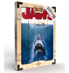 Dents de la Mer, Les - Les Dents de la Mer tableau en bois WoodArts 3D Shark Attack 30 x 40 cm