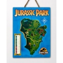 Jurassic Park - Tableau en bois Jurassic Park WoodArts 3D Isla Nublar 30 x 40 cm