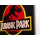 Jurassic Park - Tableau en bois WoodArts 3D Logo Jurassic Park 30 x 40 cm