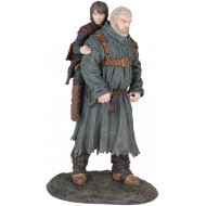 Game Of Thrones - Statuette PVC Hodor & Bran 23 cm