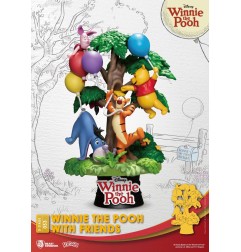 Disney - Diorama PVC D-Stage Winnie The Pooh With Friends 16 cm