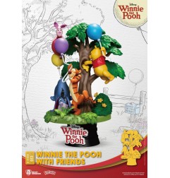 Disney - Diorama PVC D-Stage Winnie The Pooh With Friends 16 cm
