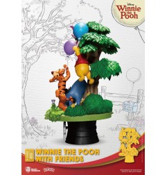 Disney - Diorama PVC D-Stage Winnie The Pooh With Friends 16 cm