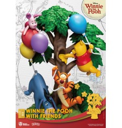 Disney - Diorama D-Stage Winnie The Pooh With Friends 16 cm