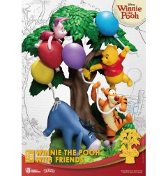 Disney - Diorama PVC D-Stage Winnie The Pooh With Friends 16 cm