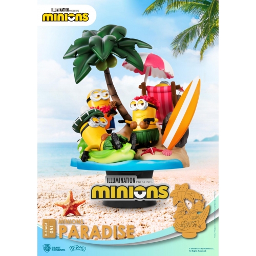 Les Minions - Diorama D-Stage Paradise 15 cm