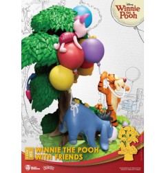Disney - Diorama PVC D-Stage Winnie The Pooh With Friends 16 cm