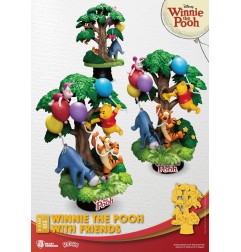 Disney - Diorama PVC D-Stage Winnie The Pooh With Friends 16 cm
