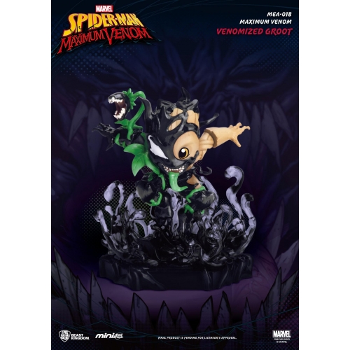 Marvel - Figurine Maximum Venom Collection Mini Egg Attack Venomized Groot 9 cm