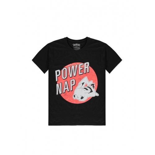 Pokémon - T-Shirt Pikachu Power Nap