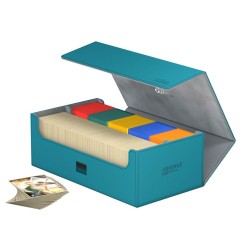 Ultimate Guard - Arkhive™ 800+ taille standard XenoSkin™ Bleu Pétrole