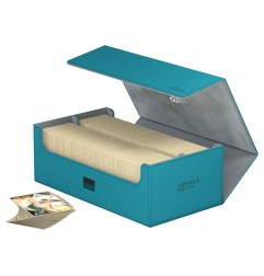 Ultimate Guard - Arkhive™ 800+ taille standard XenoSkin™ Bleu Pétrole