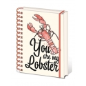 Friends - Cahier à spirale A5 Wiro You are my Lobster