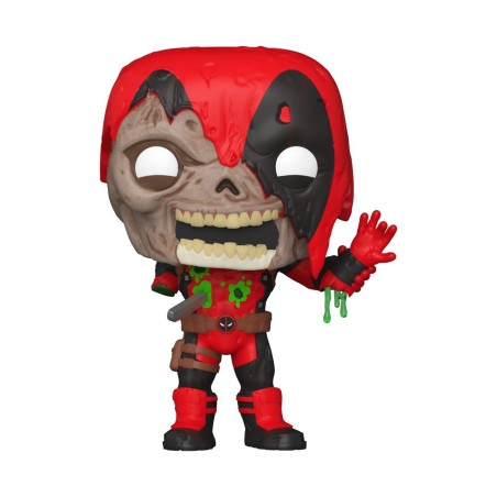 Marvel - Figurine POP! Zombie Deadpool 9 cm