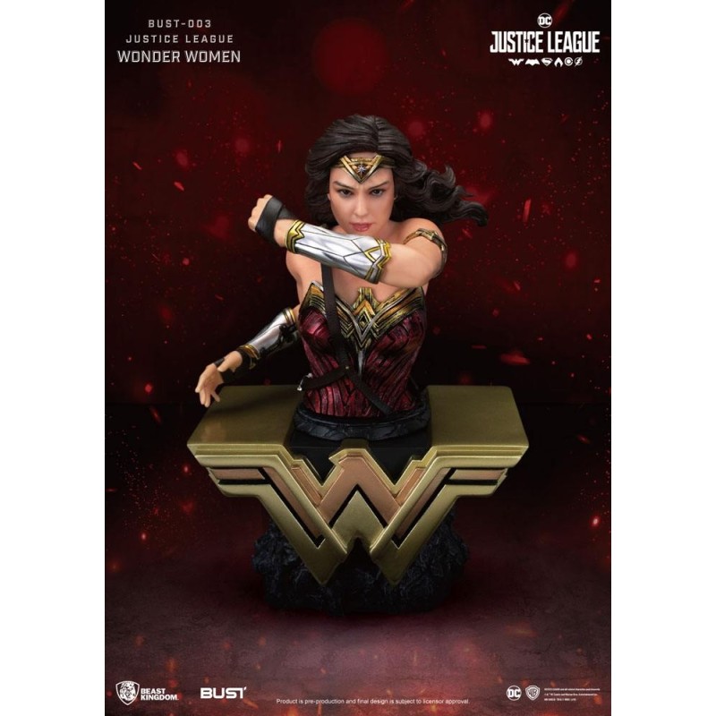Justice League - Buste PVC Wonder Woman 15 cm