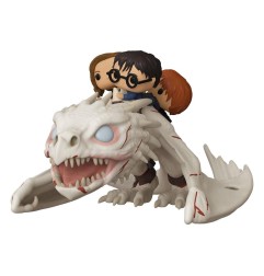 Harry Potter - POP! Rides Vinyl figurine Dragon w/Harry, Ron, & Hermione 15 cm