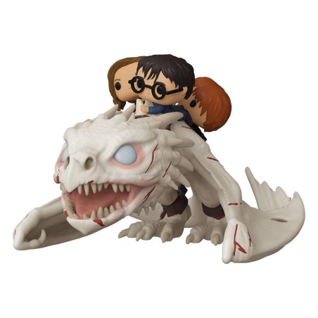 Harry Potter - POP! Rides Vinyl figurine Dragon w/Harry, Ron, & Hermione 15 cm