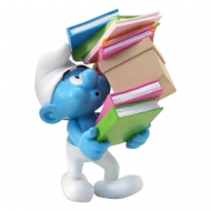 Les Schtroumpfs - Statuette Collector Collection Schtroumpf Pile De Livres 17 cm