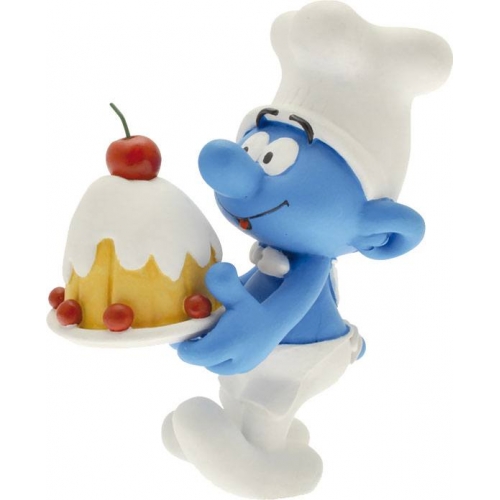 Les Schtroumpfs - Statuette Collector Collection Schtroumpf Patissier 15 cm