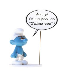 Schtroumpfs, Les - Les Schtroumpfs statuette Collectoys Collection Bulles Schtroumpf Grognon 22 cm