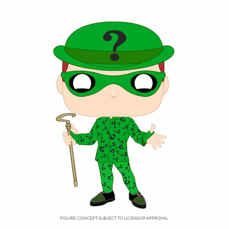 DC Comics - Batman Forever POP! Heroes Vinyl figurine Riddler 9 cm