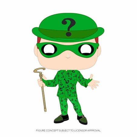 DC Comics - Batman Forever POP! Heroes Vinyl figurine Riddler 9 cm