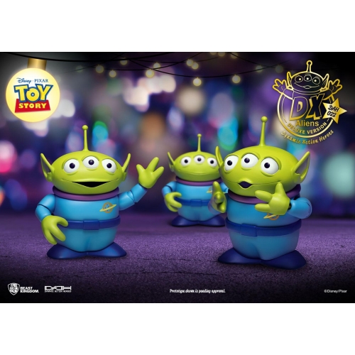 Toy Story - Pack 3 figurines Dynamic Action Heroes Aliens DX Ver. 12 cm