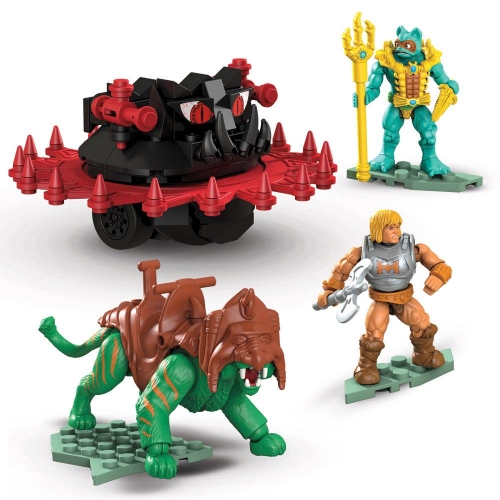 Les Maîtres de l'Univers - Jeu de construction Mega Construx Probuilders Battle Cat vs. Roton