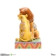 Disney - Statuette Simba and Nala Snuggling by Jim Shore (Le Roi Lion) 13 cm