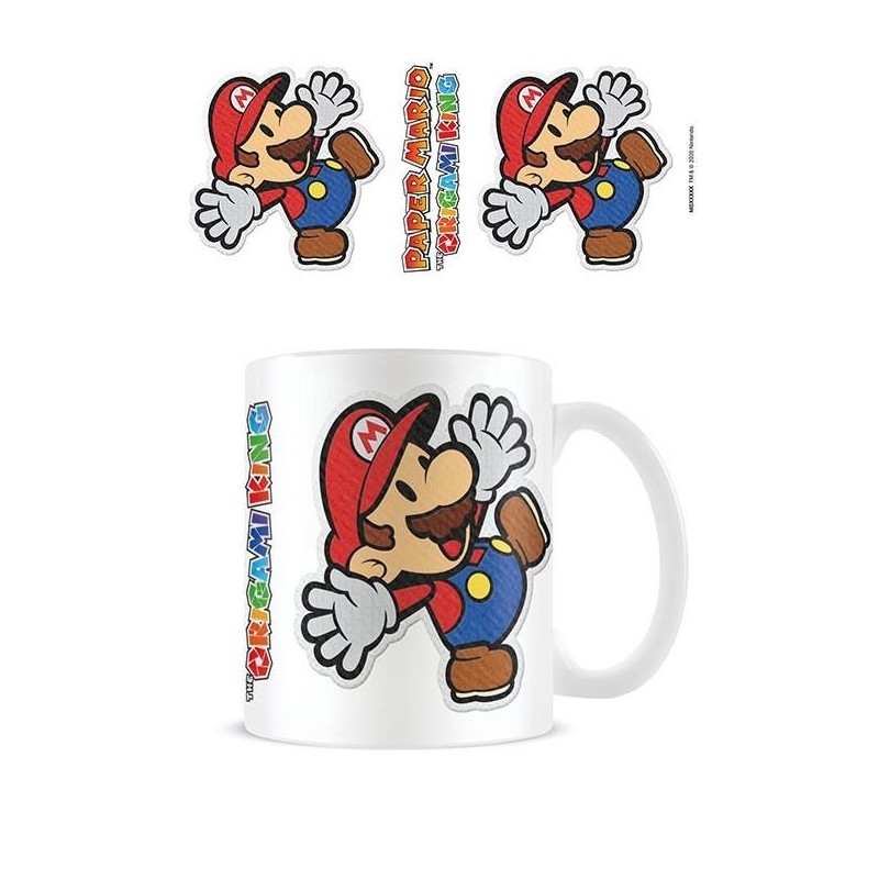 Super Mario - Paper Mario mug Sticker