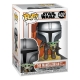 Star Wars The Mandalorian - Figurine POP! Mando Flying w/ Jet Pack 9 cm