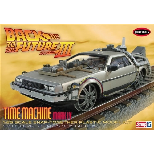 Retour vers le Futur 3 - Maquette 1/25 Delorean Time Machine