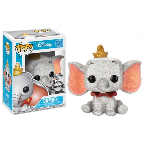 Dumbo - Figurine POP!  Dumbo (Diamond Glitter) 9 cm