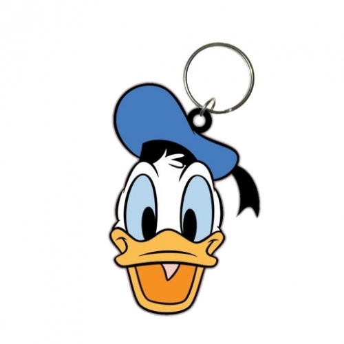 Disney - Porte-clés caoutchouc Donald Duck 6 cm