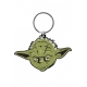 Star Wars - Porte-clés caoutchouc Yoda 6 cm