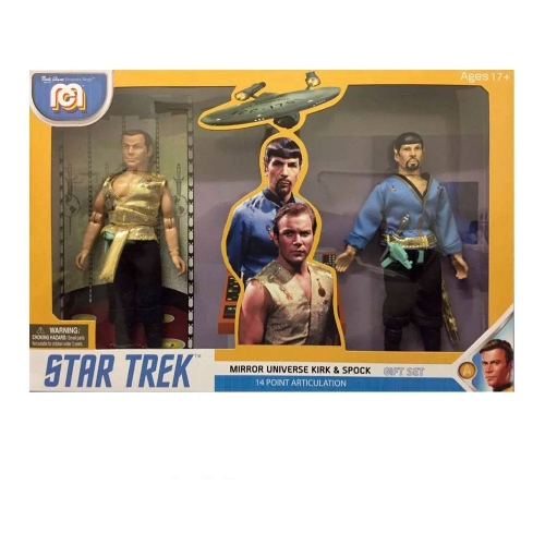Star Trek - Pack 2 figurines Mirror Universe Spock & Kirk 20 cm