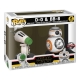Star Wars Rise of Skywalker - Pack 2 Figurines POP! Bobble Head D-O & BB-8 9 cm