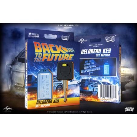 Retour vers le Futur - Réplique 1/1 clé de voiture DeLorean