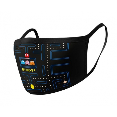 Pac-Man - Pack 2 Masques en tissu Maze Ready