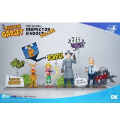 Inspecteur Gadget - Pack figurines 1/12 Mega Hero Inspector Gadget DX 17 cm