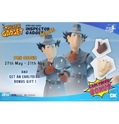 Inspecteur Gadget - Pack figurines 1/12 Mega Hero Inspector Gadget DX 17 cm