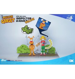 Inspecteur Gadget - Pack figurines 1/12 Mega Hero Inspector Gadget DX 17 cm