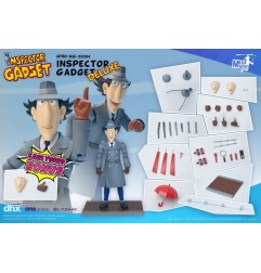 Inspecteur Gadget - Pack figurines 1/12 Mega Hero Inspector Gadget DX 17 cm