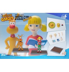 Inspecteur Gadget - Pack figurines 1/12 Mega Hero Inspector Gadget DX 17 cm